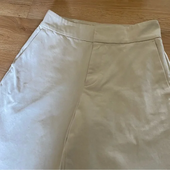 Club Monaco Cream Wide-Leg Jean Trousers - Picture 5 of 16